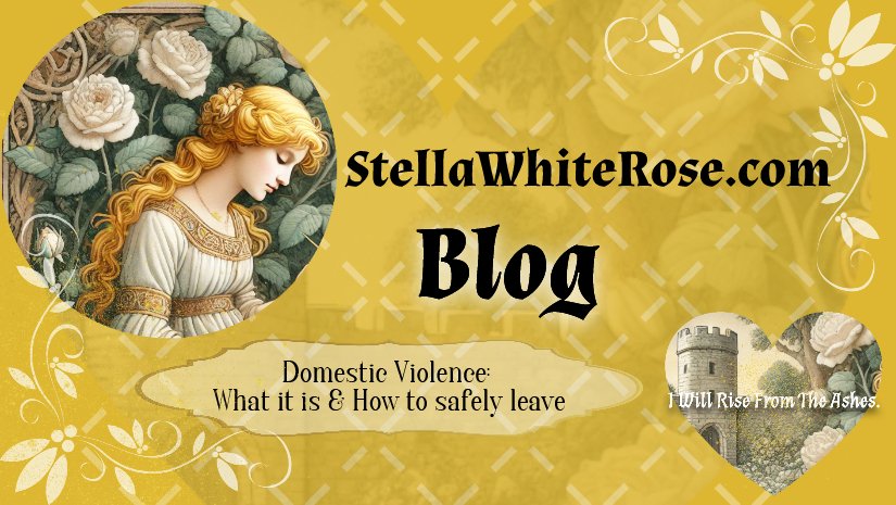 Stella White Rose Blog Banner